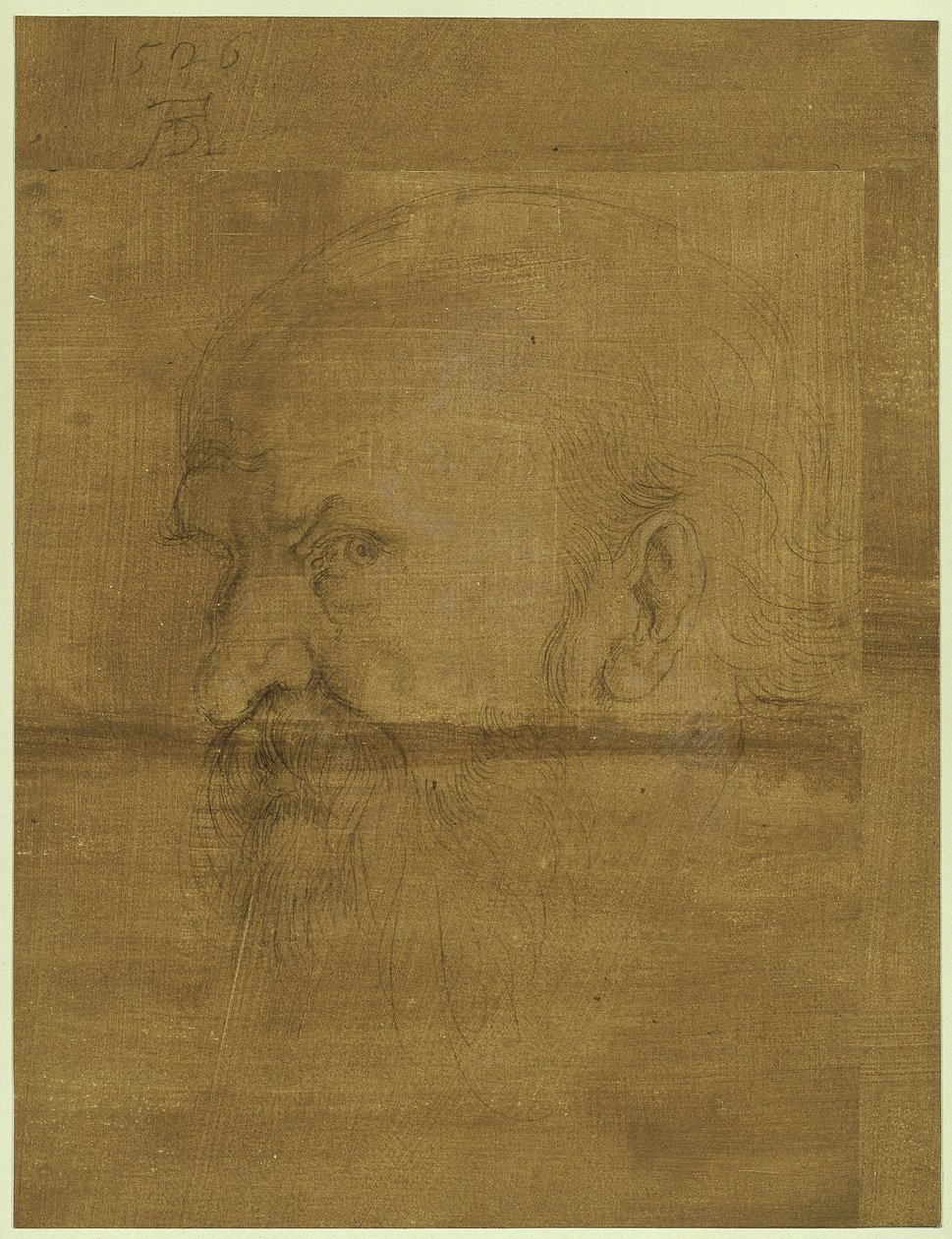 Głowa apostoła Pawła autorstwa Albrecht Dürer