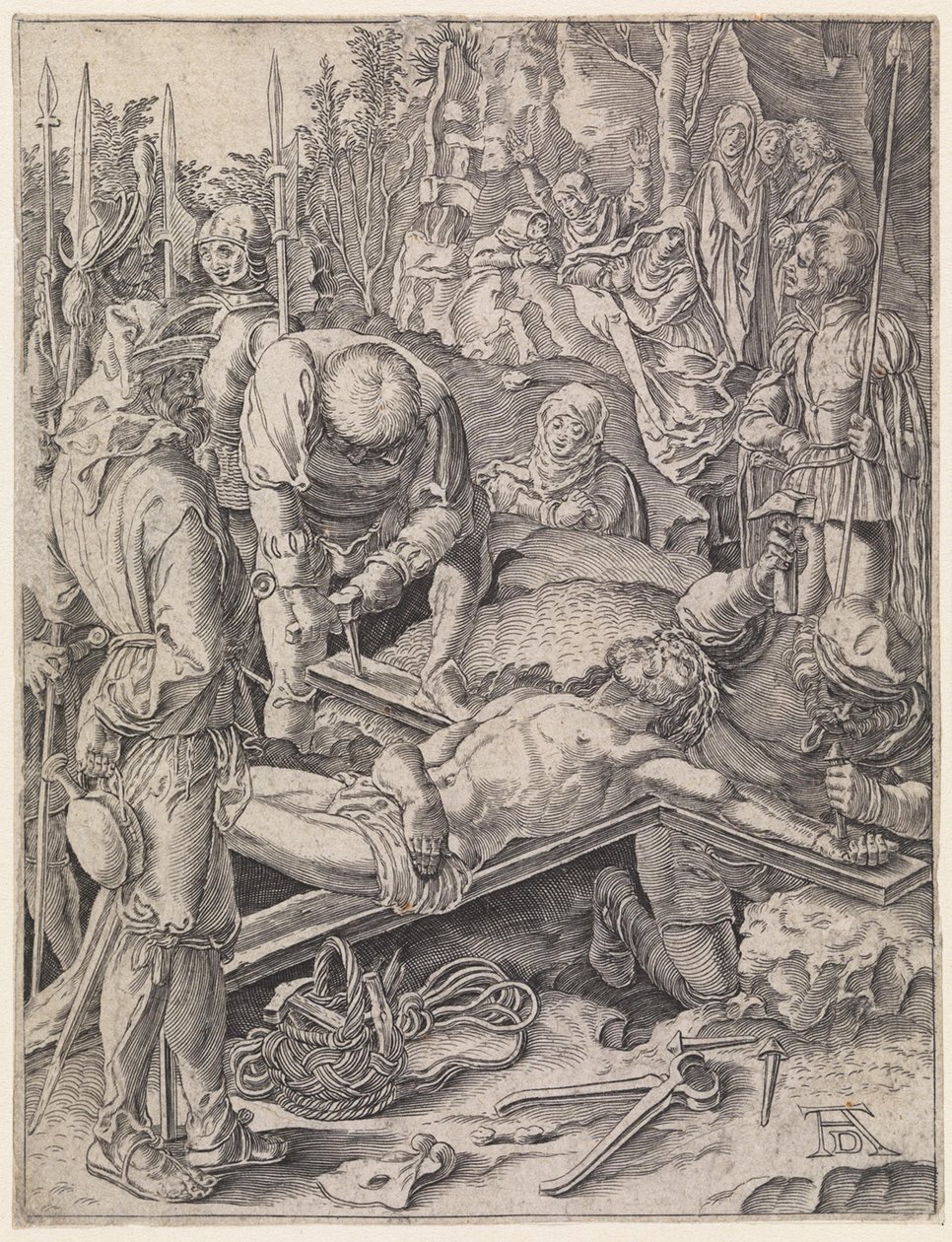 Ukrzyżowanie Chrystusa autorstwa Albrecht Dürer
