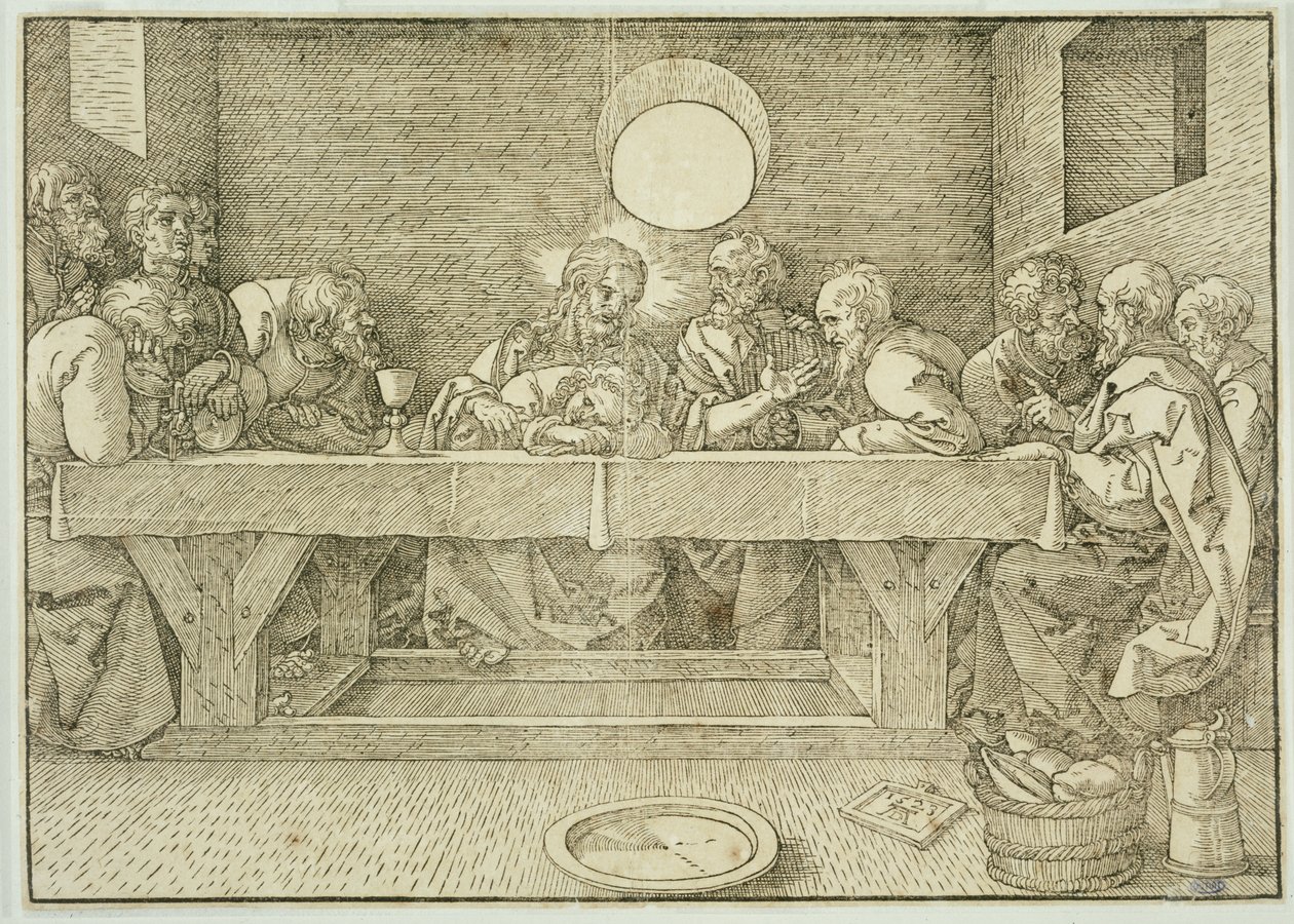 Ostatnia Wieczerza (Bartsch 53) autorstwa Albrecht Dürer