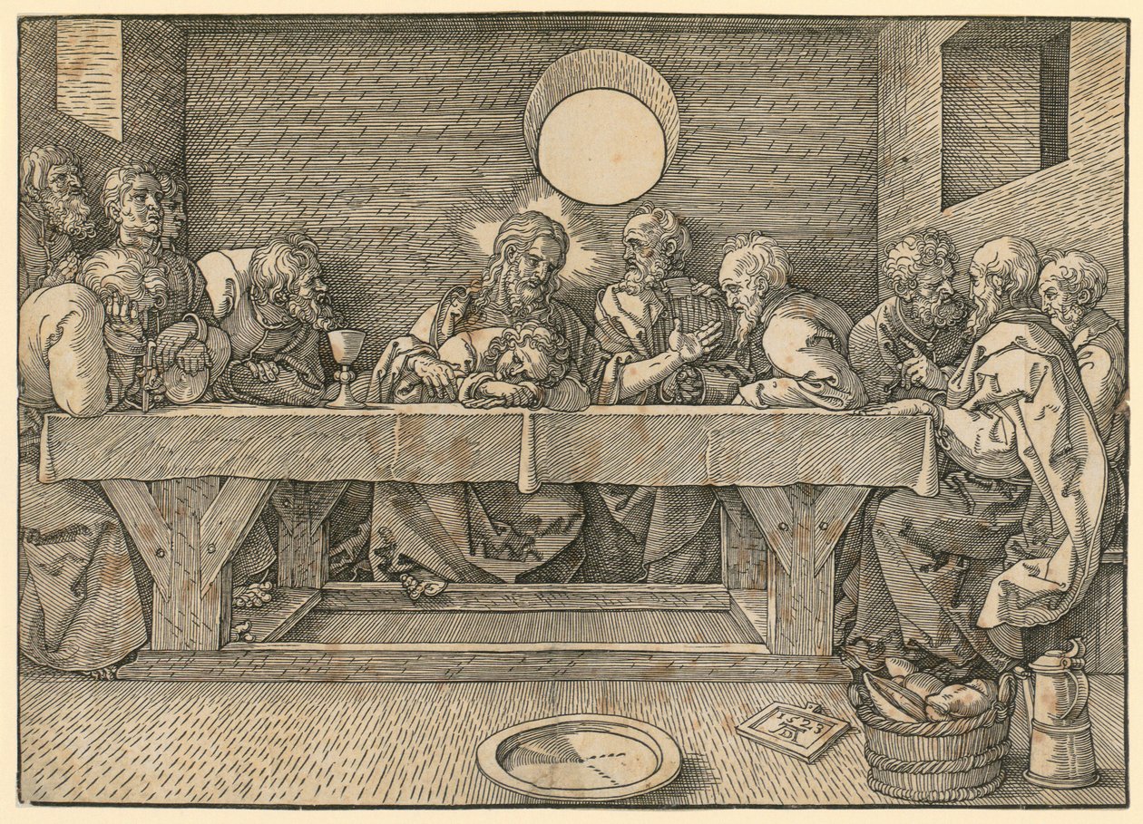 Ostatnia Wieczerza autorstwa Albrecht Dürer