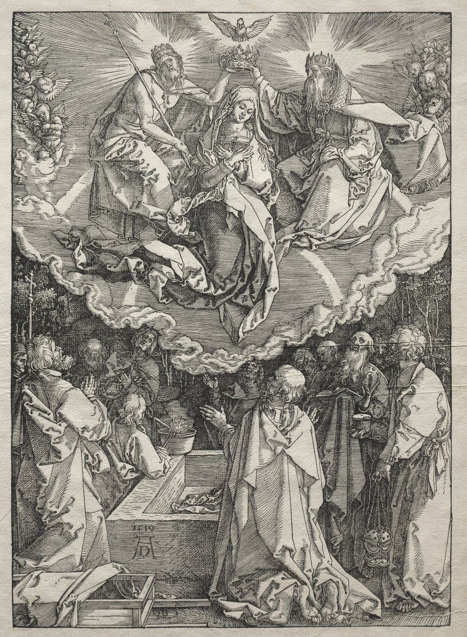 Życie Dziewicy: Wniebowzięcie Dziewicy autorstwa Albrecht Dürer