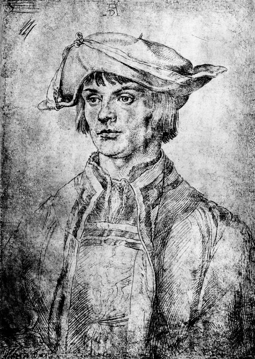 Lucas van Leyden, 1936 autorstwa Albrecht Dürer