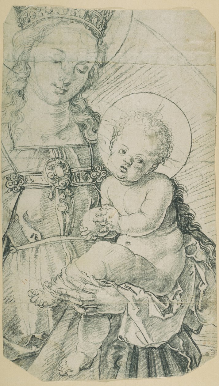 Madonna z Dzieciątkiem, 1514 autorstwa Albrecht Dürer