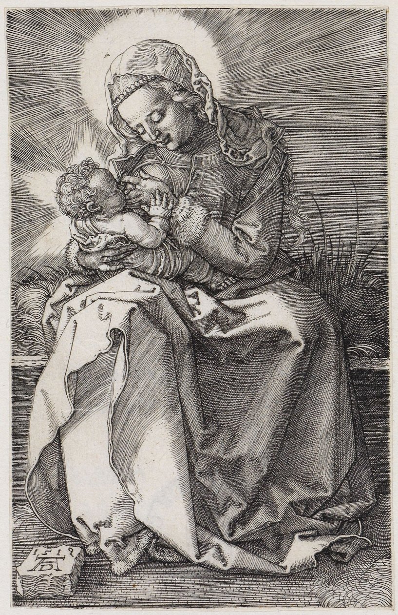 Madonna karmiąca autorstwa Albrecht Dürer