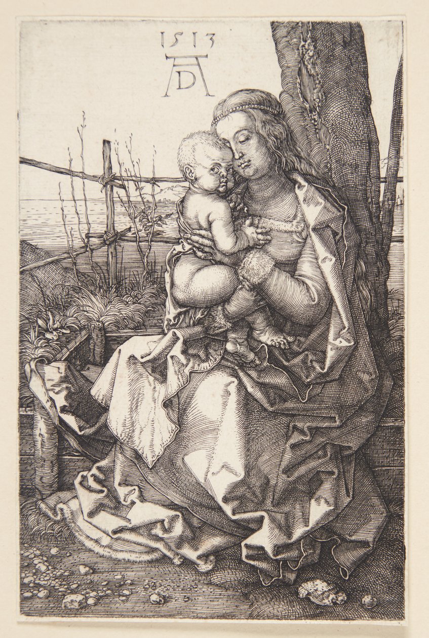 Pielęgniarstwo Madonny autorstwa Albrecht Dürer