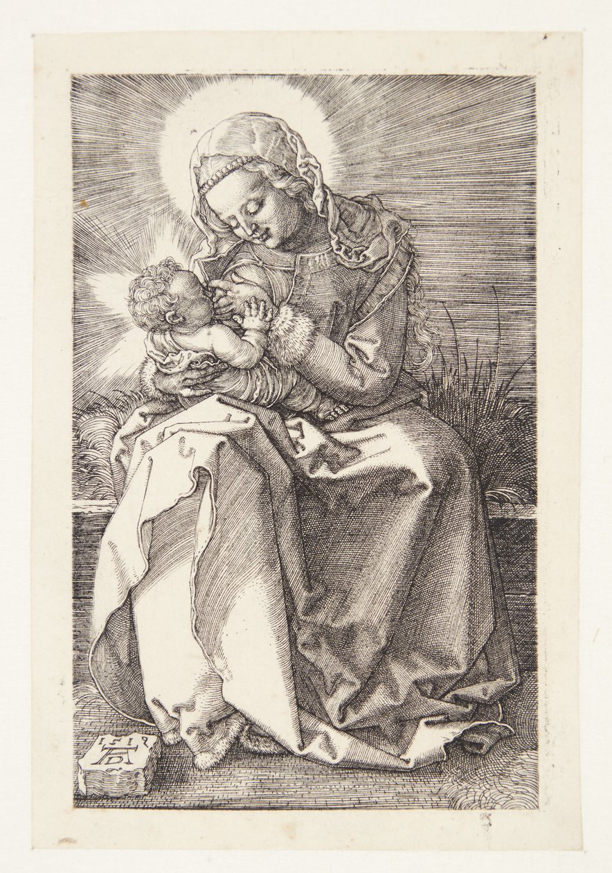 Pielęgniarstwo Madonny autorstwa Albrecht Dürer