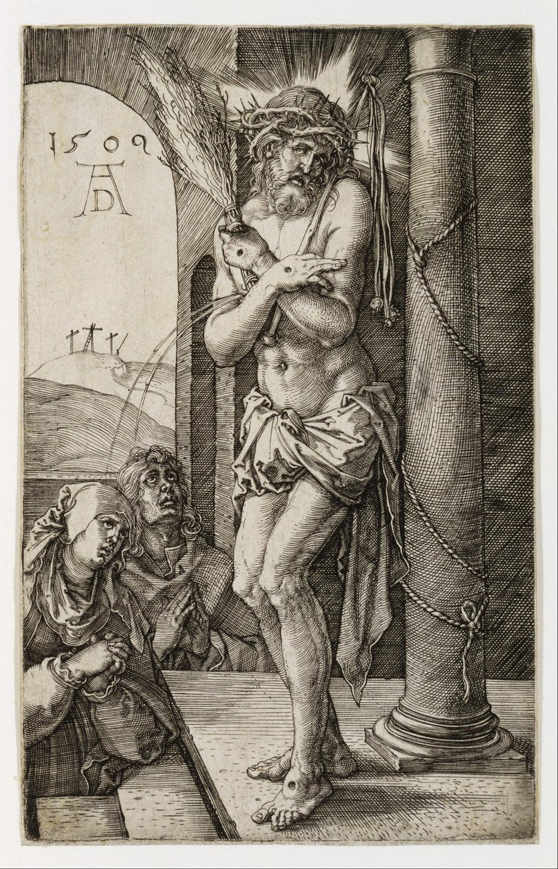 Człowiek smutku autorstwa Albrecht Dürer