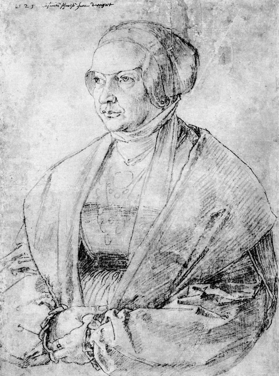 Małgorzata Brandenburska-Ansbach, 1525, 1936 autorstwa Albrecht Dürer