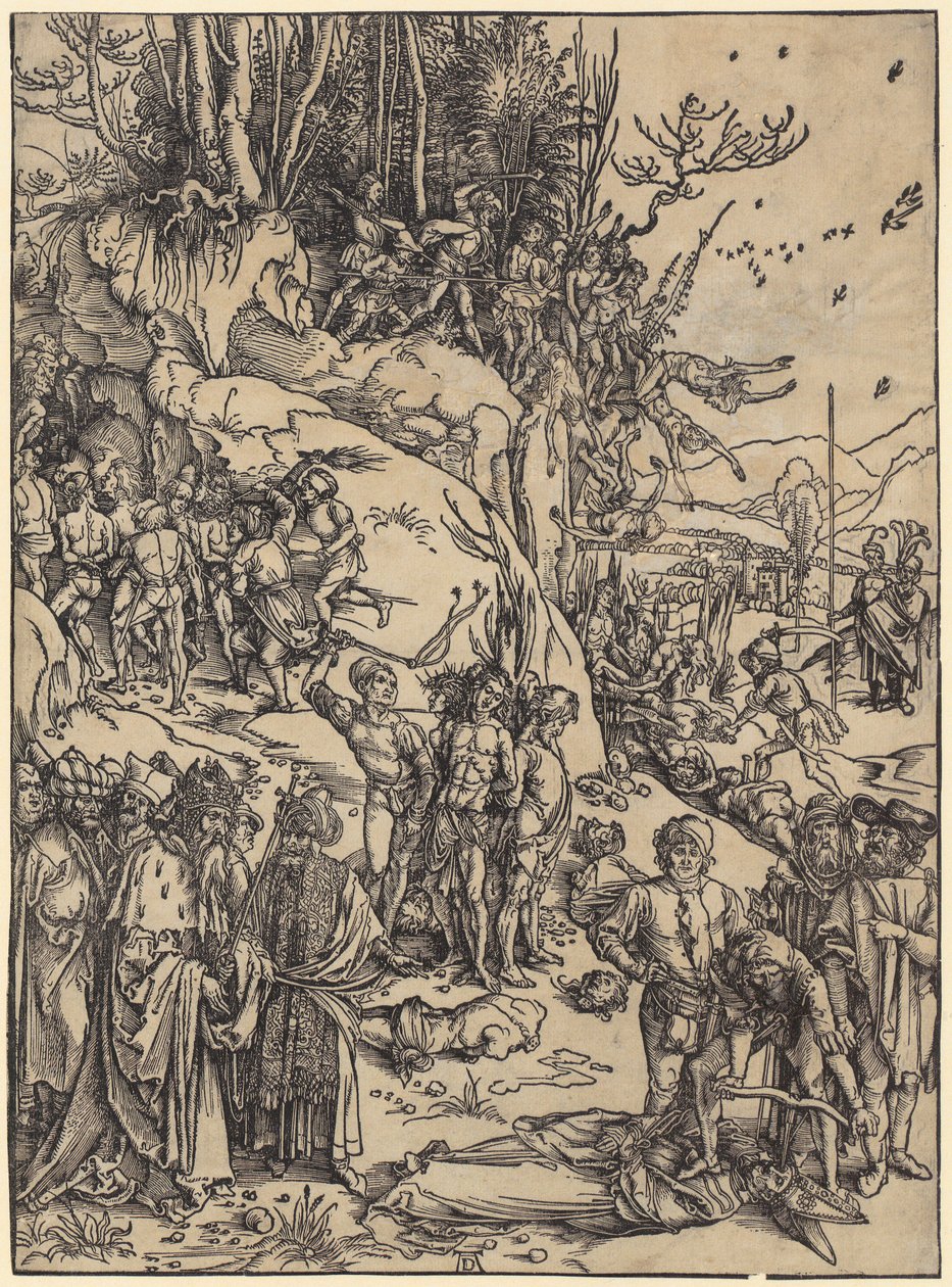 Męczennik z Dziesięciu Tysięcy autorstwa Albrecht Dürer
