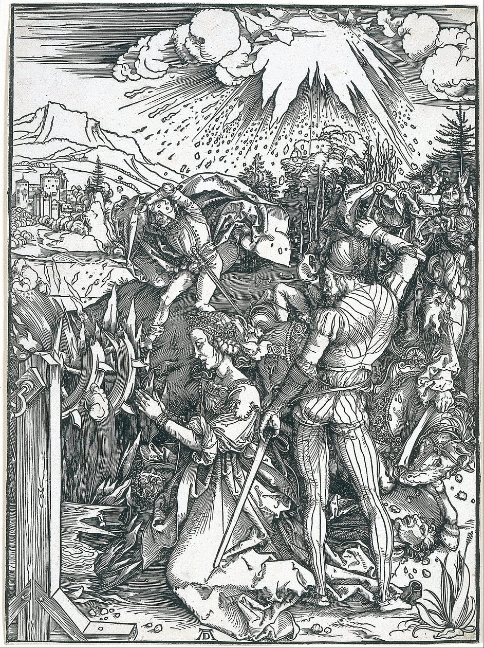 Męczeństwo świętej Katarzyny autorstwa Albrecht Dürer