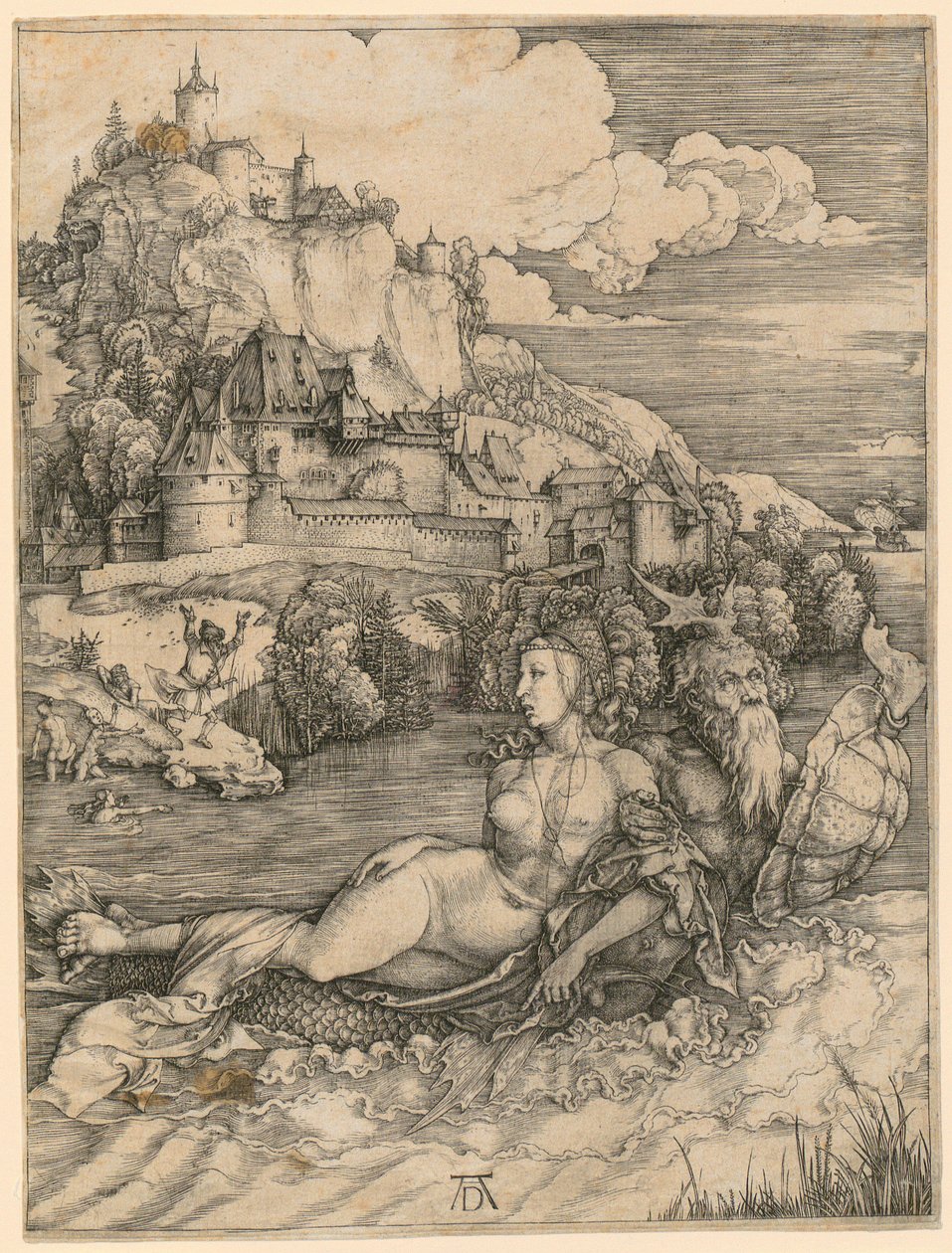 Potwór morski autorstwa Albrecht Dürer