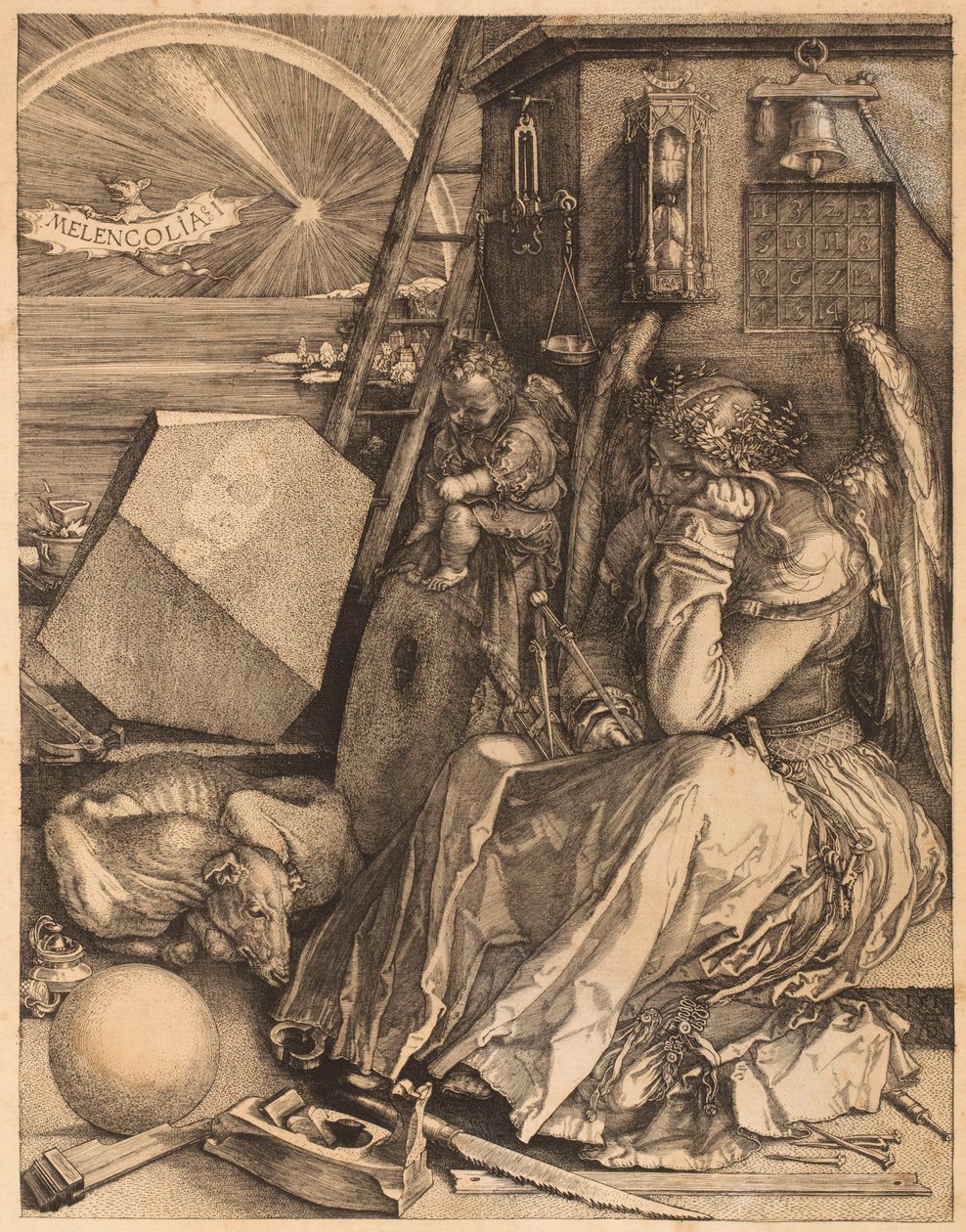 Melancholia autorstwa Albrecht Dürer