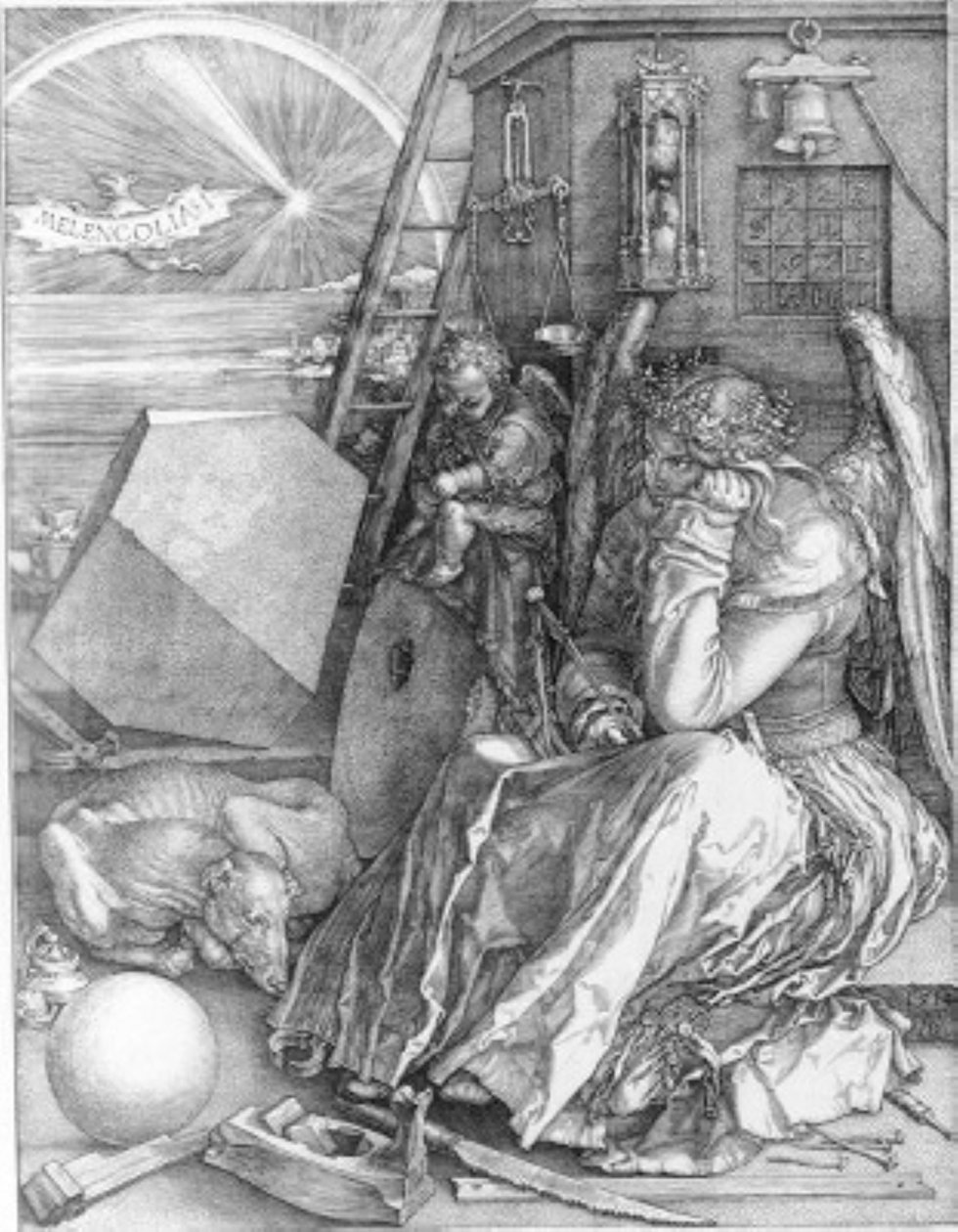 Melancholia autorstwa Albrecht Dürer