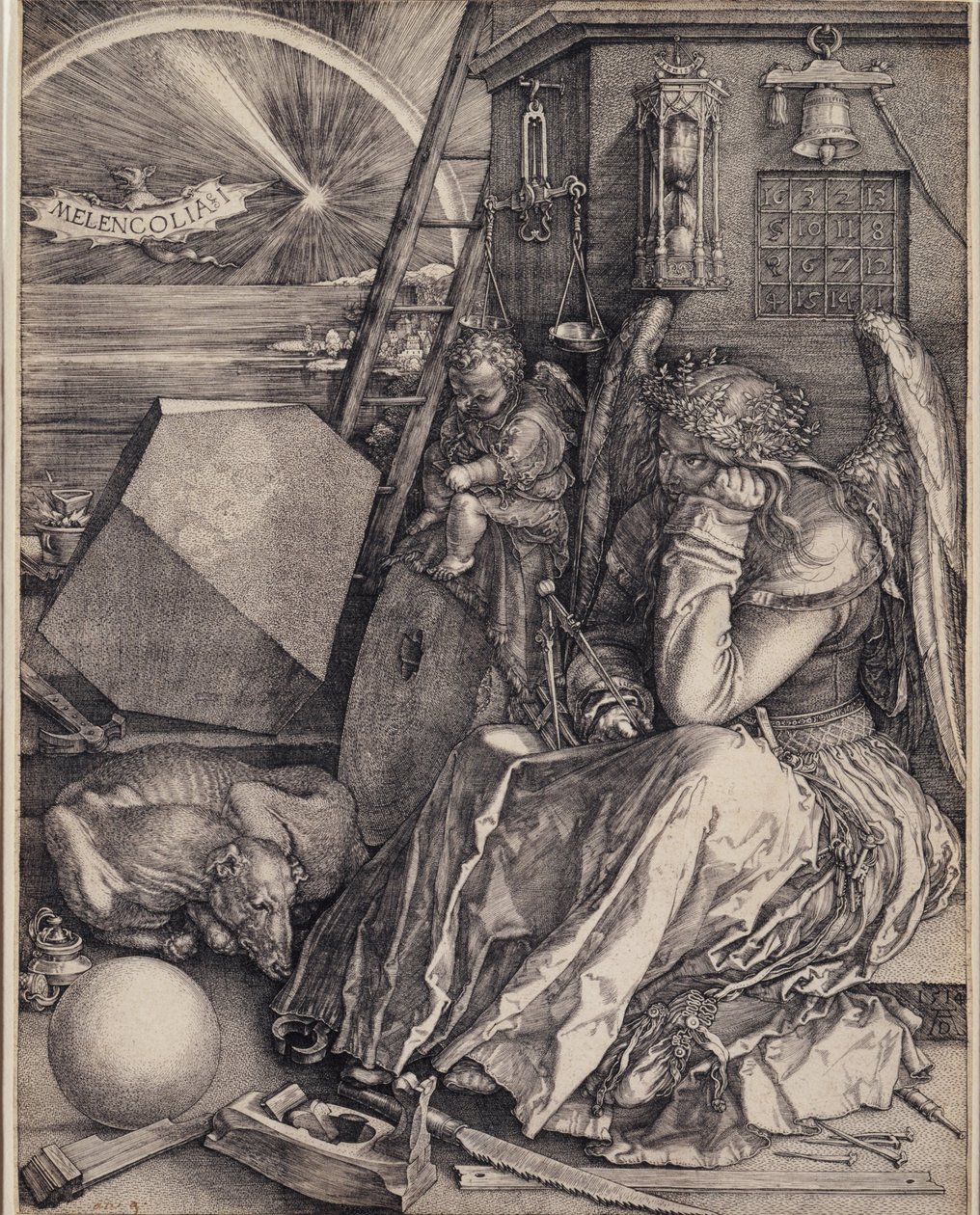 Melankolia I autorstwa Albrecht Dürer