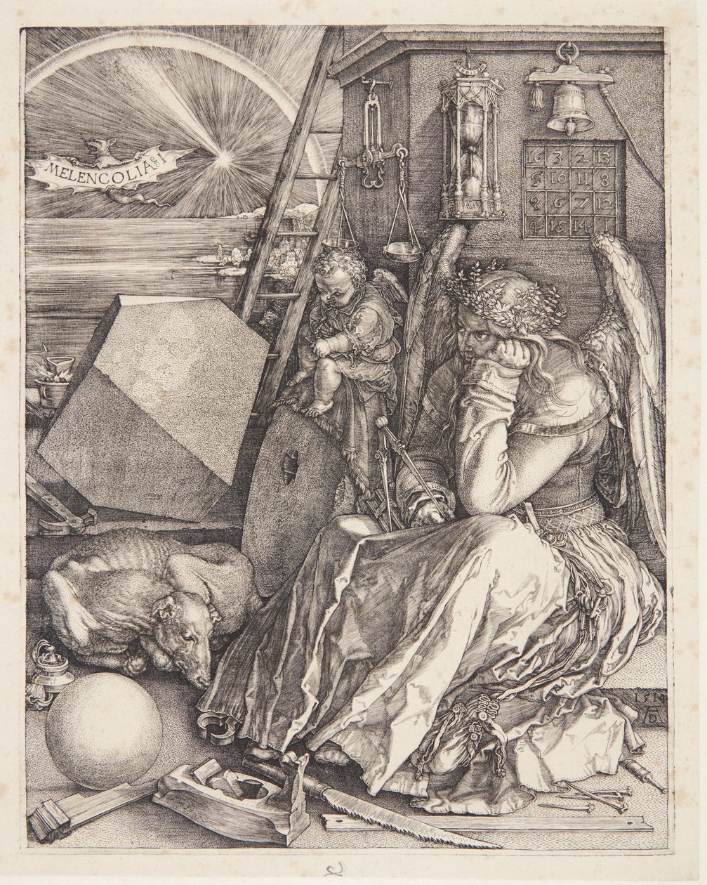 Melankolia I autorstwa Albrecht Dürer