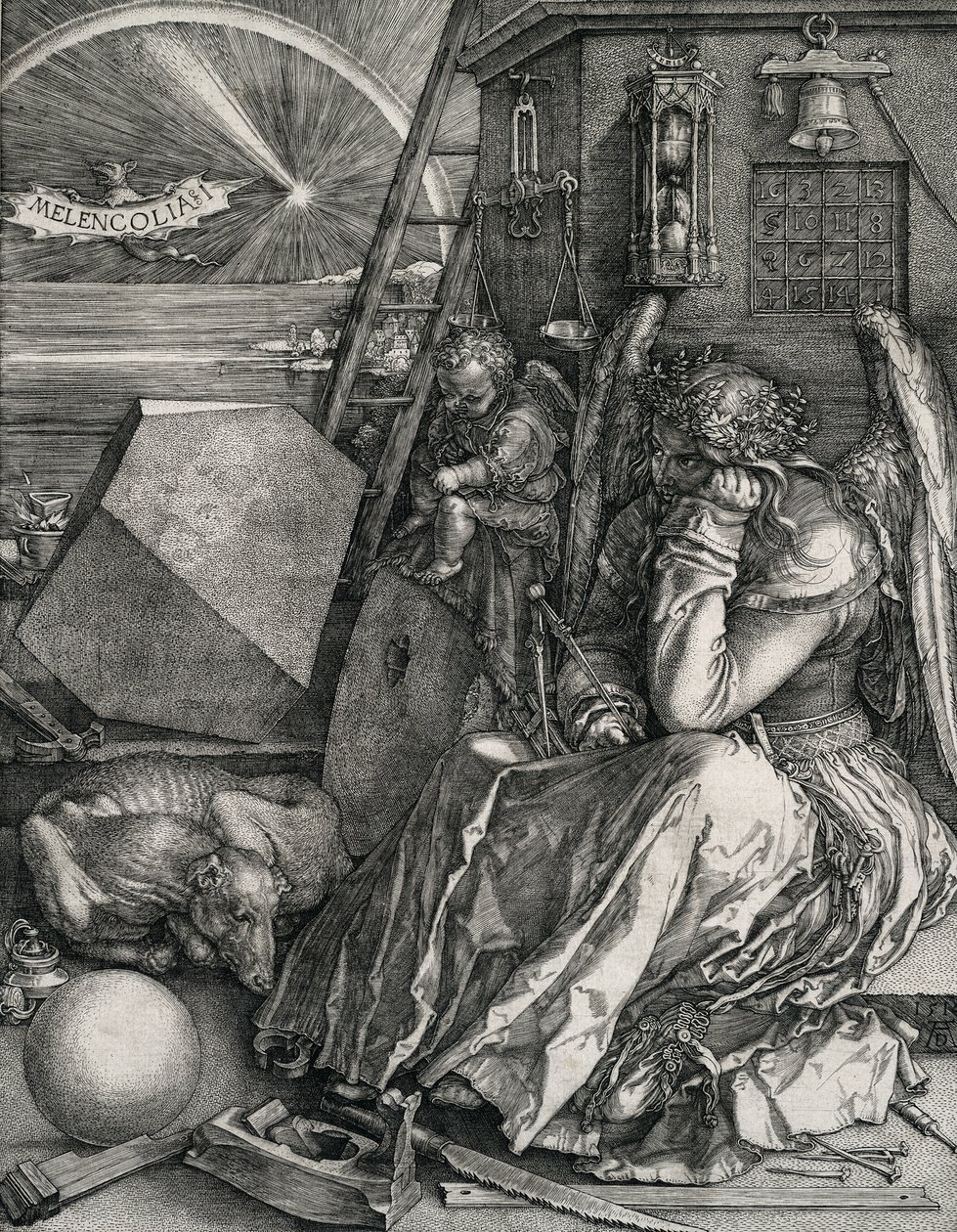 Melankolia I autorstwa Albrecht Dürer