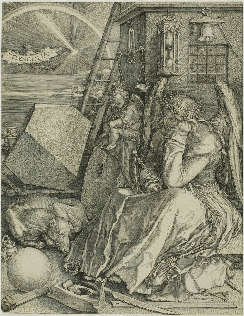 Melankolia I autorstwa Albrecht Dürer