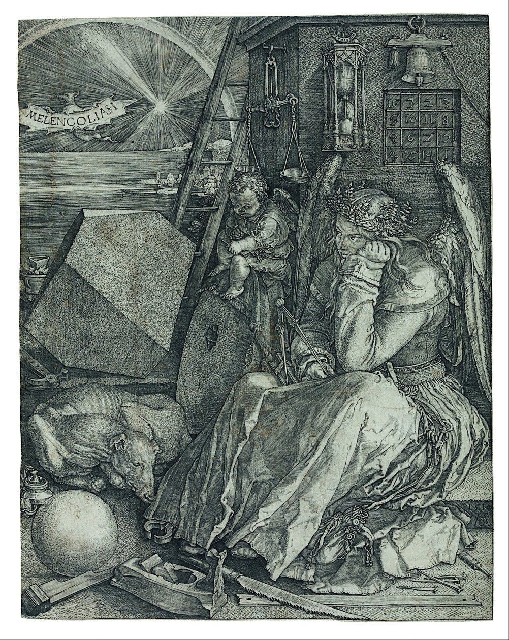 Melencolia I autorstwa Albrecht Dürer
