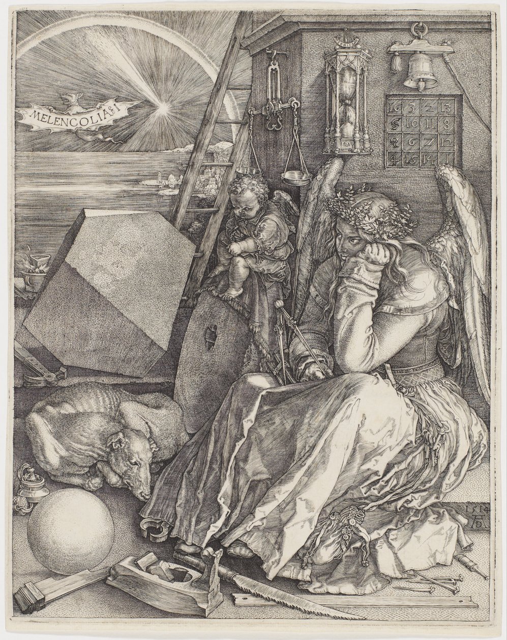 Melencolia I autorstwa Albrecht Dürer