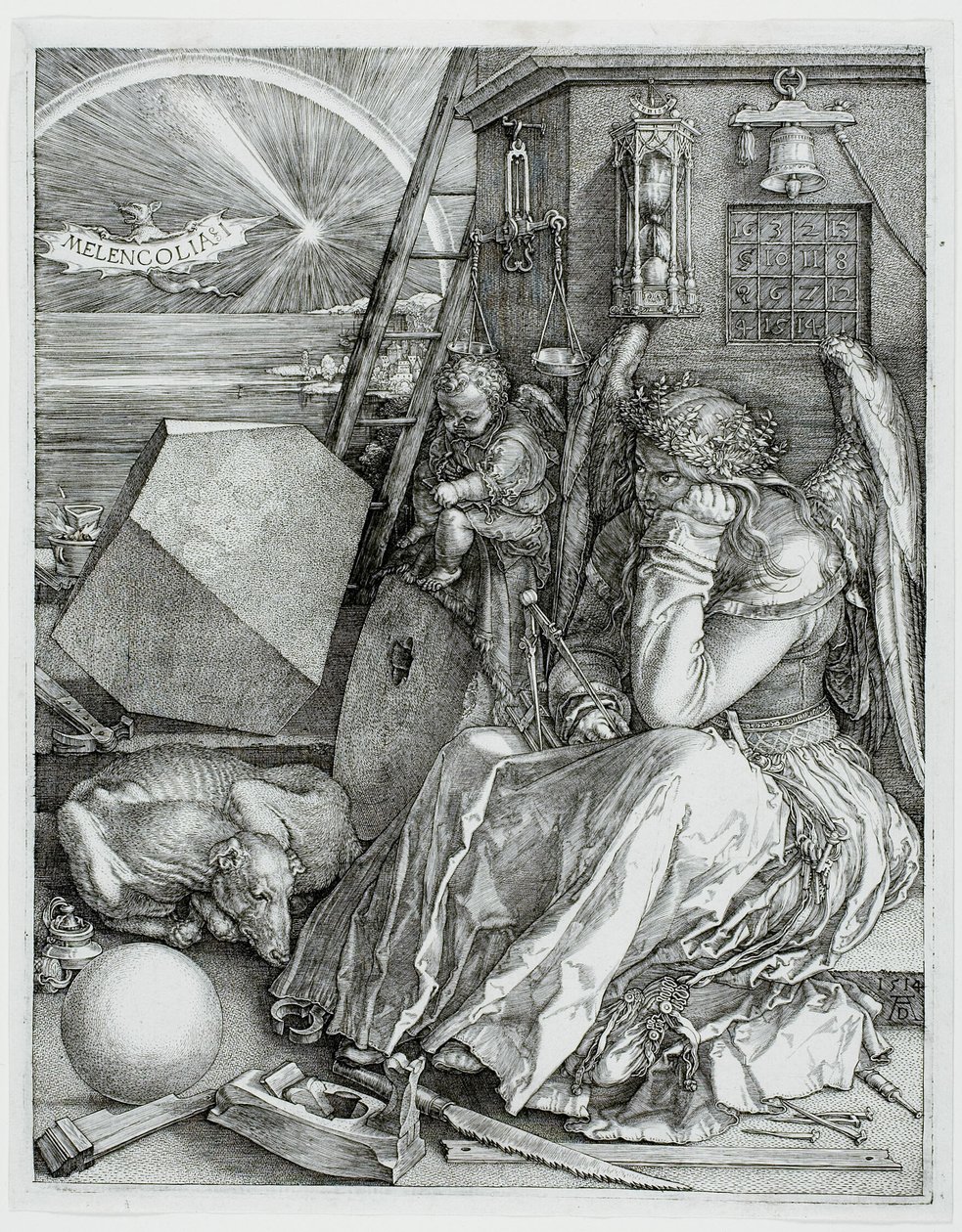 Melencolia I autorstwa Albrecht Dürer