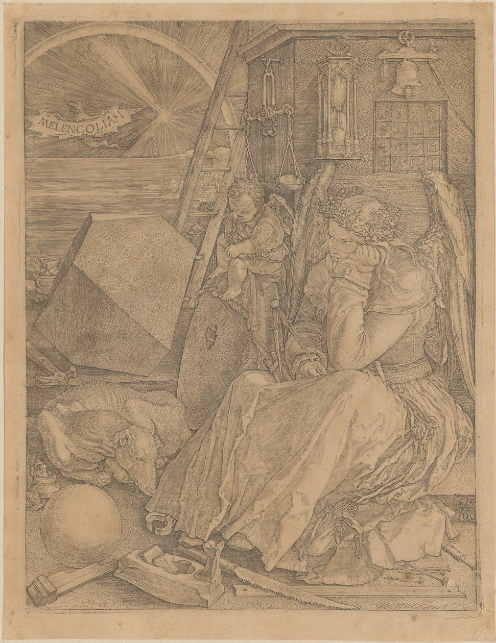 Melencolia I autorstwa Albrecht Dürer