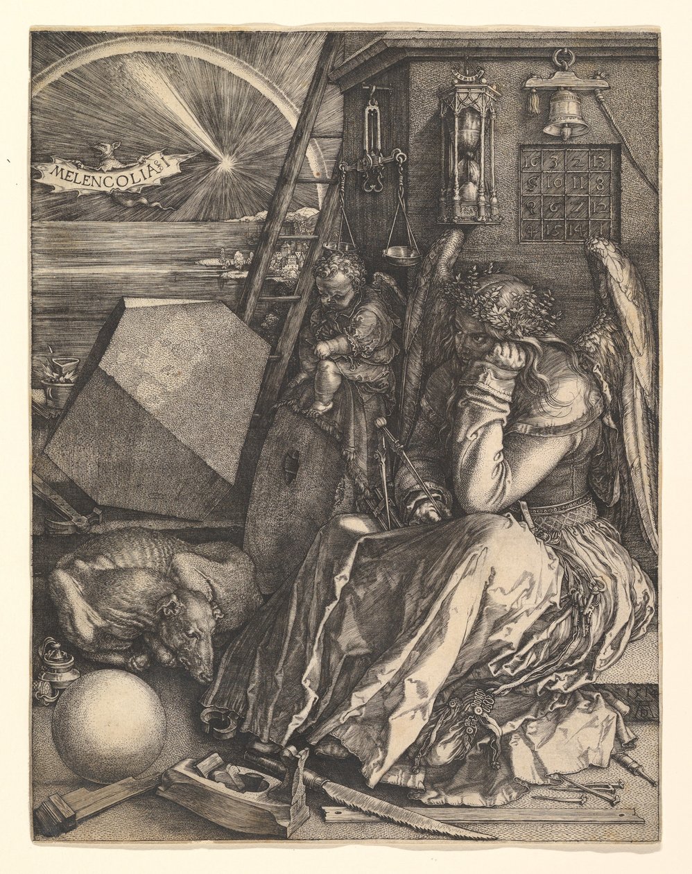 Melencolia I autorstwa Albrecht Dürer