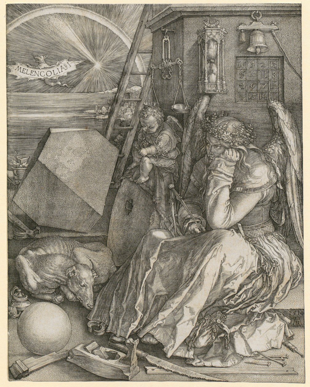 Melencolia I autorstwa Albrecht Dürer