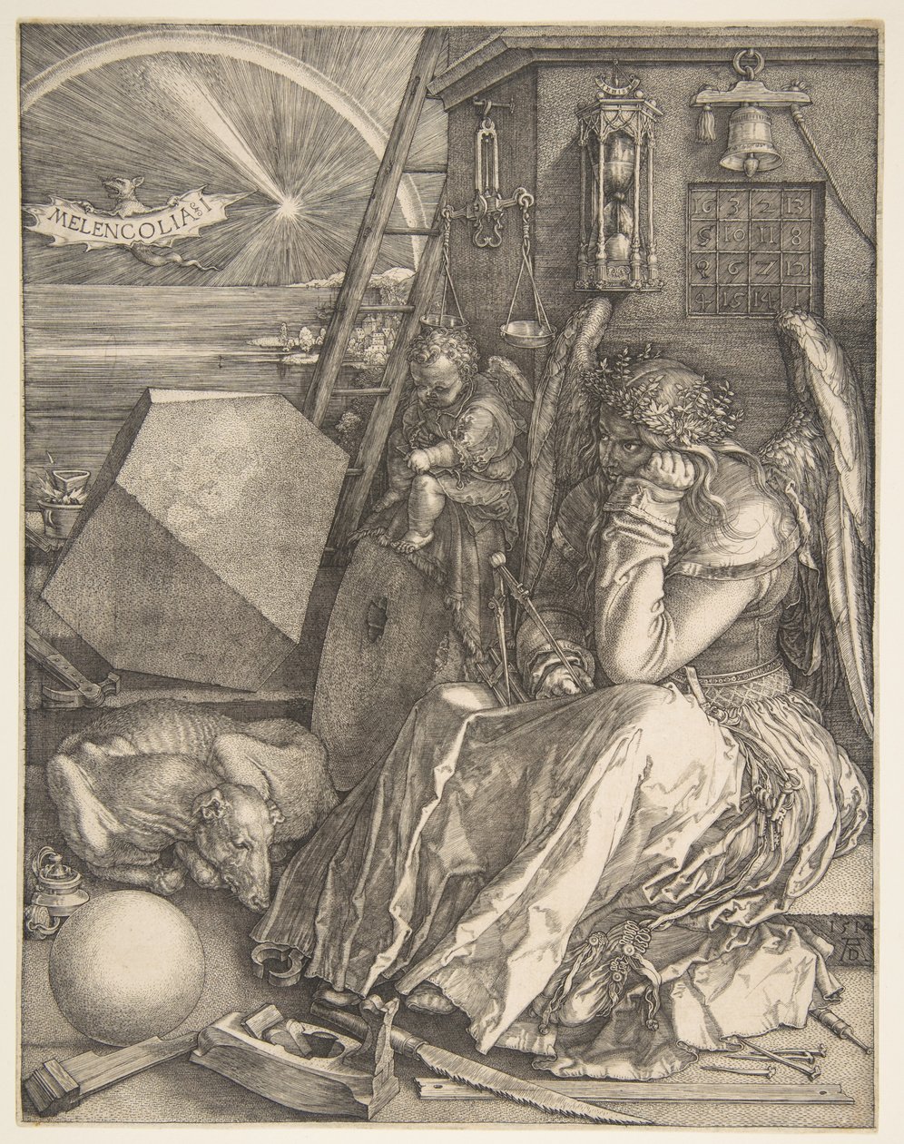 Melencolia I autorstwa Albrecht Dürer
