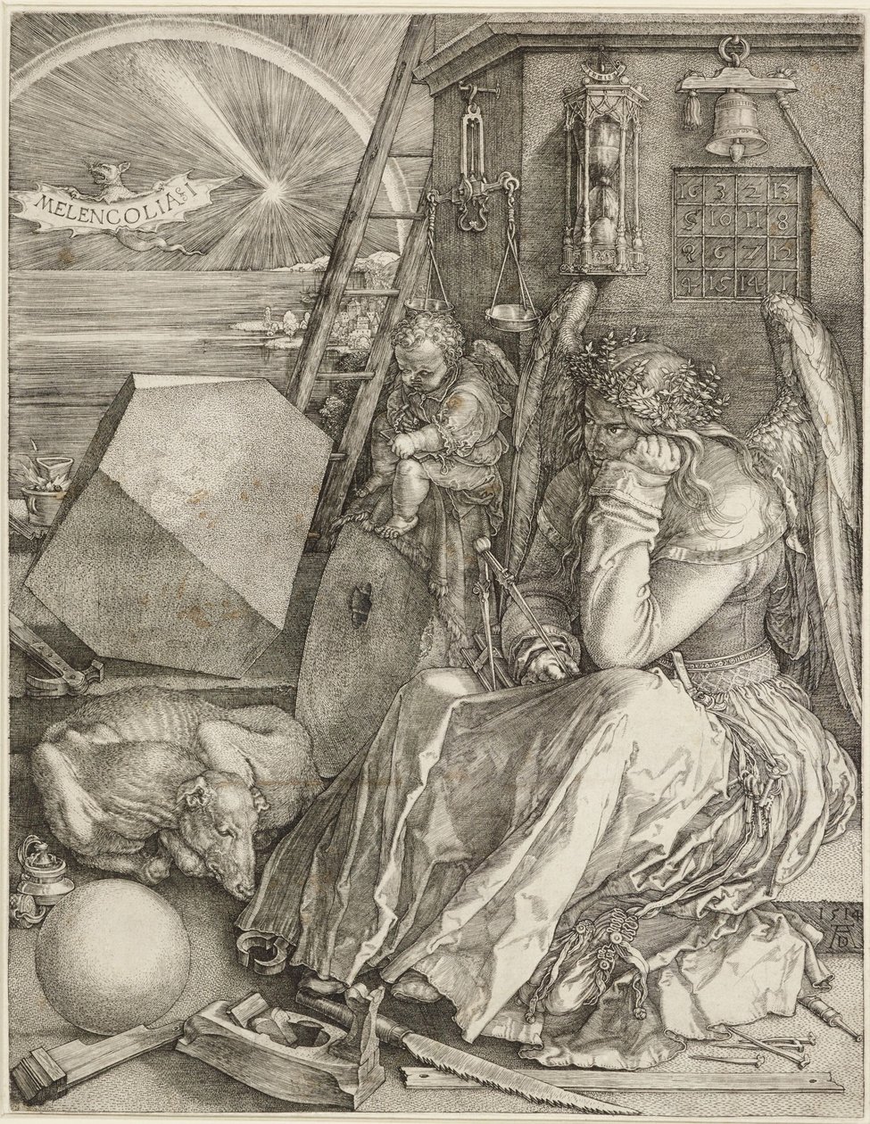 Melencolia I autorstwa Albrecht Dürer