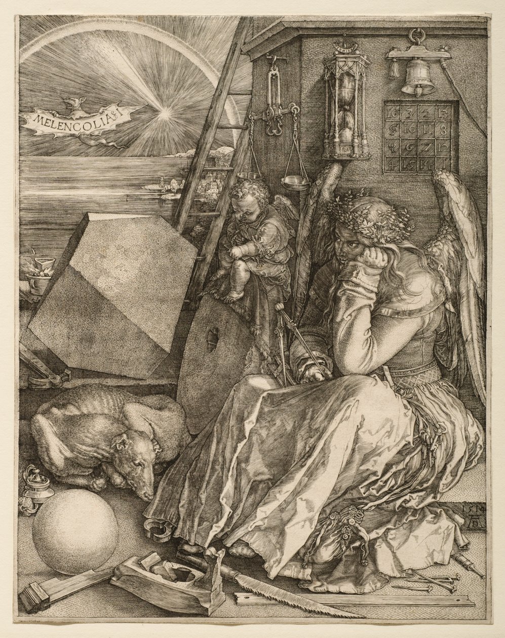 Melencolia I autorstwa Albrecht Dürer
