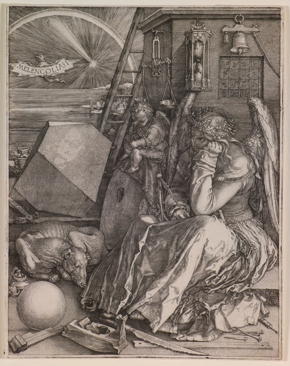 Melencolia I autorstwa Albrecht Dürer