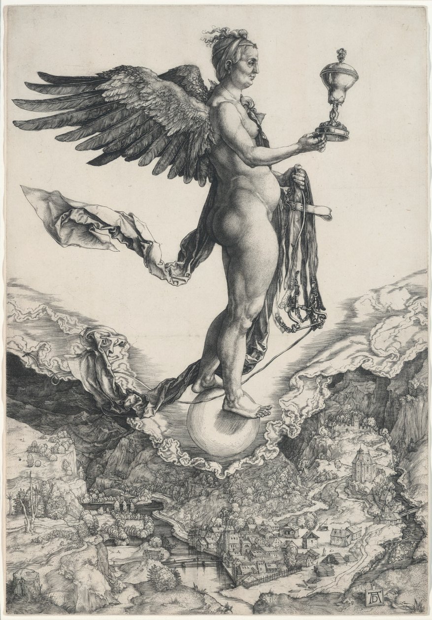 Nemezys autorstwa Albrecht Dürer