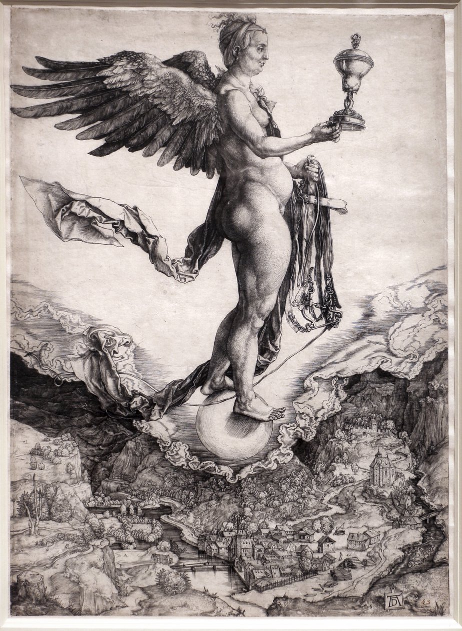 Nemesis autorstwa Albrecht Dürer