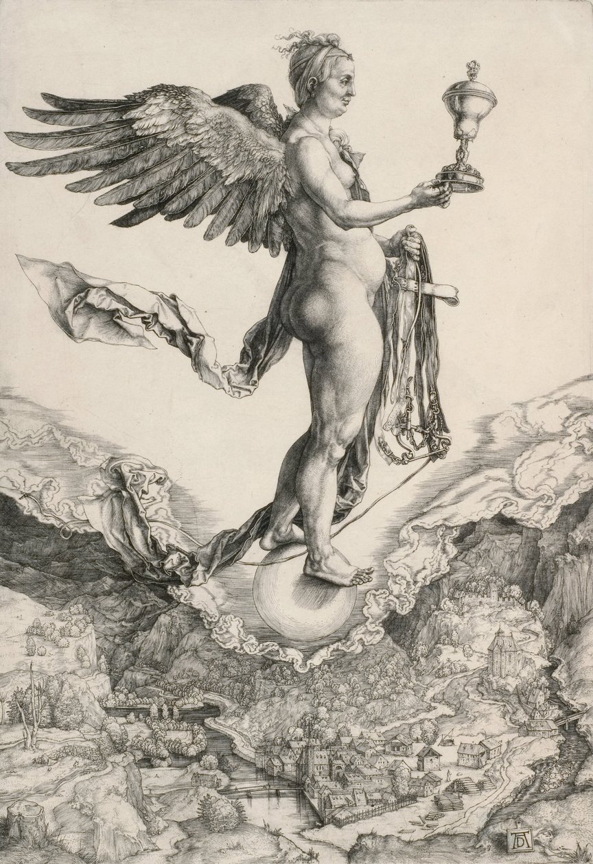 Nemesis autorstwa Albrecht Dürer