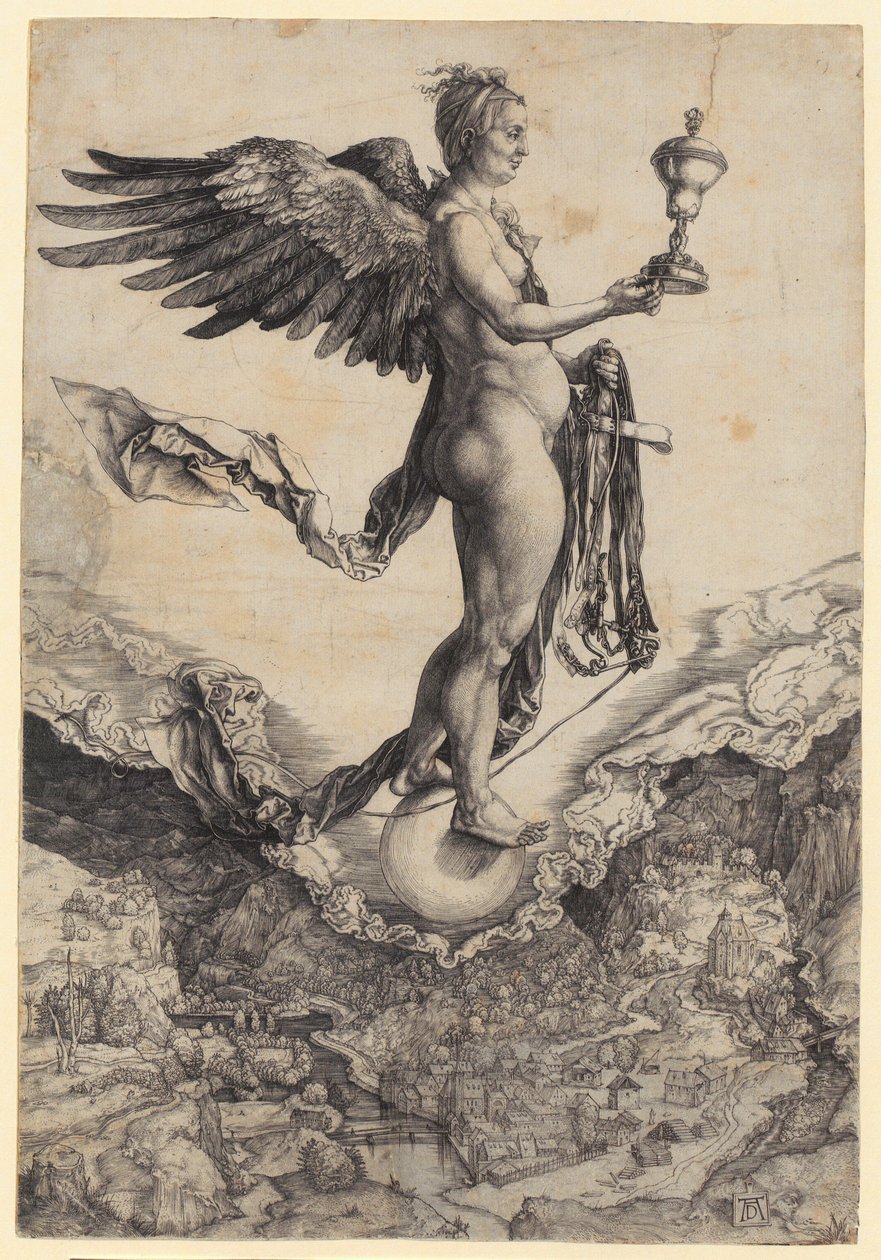 Nemezis autorstwa Albrecht Dürer