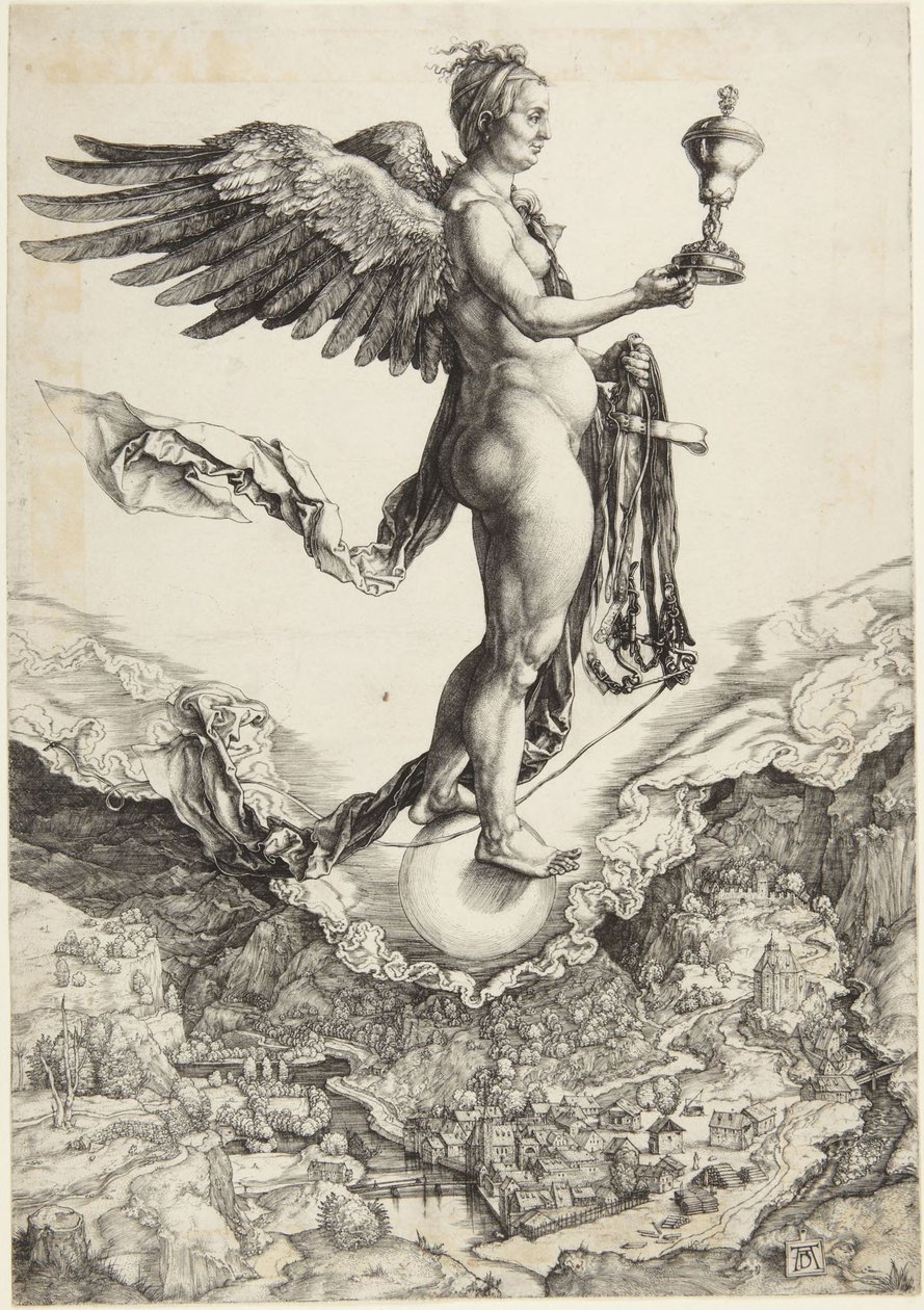 Nemesis autorstwa Albrecht Dürer