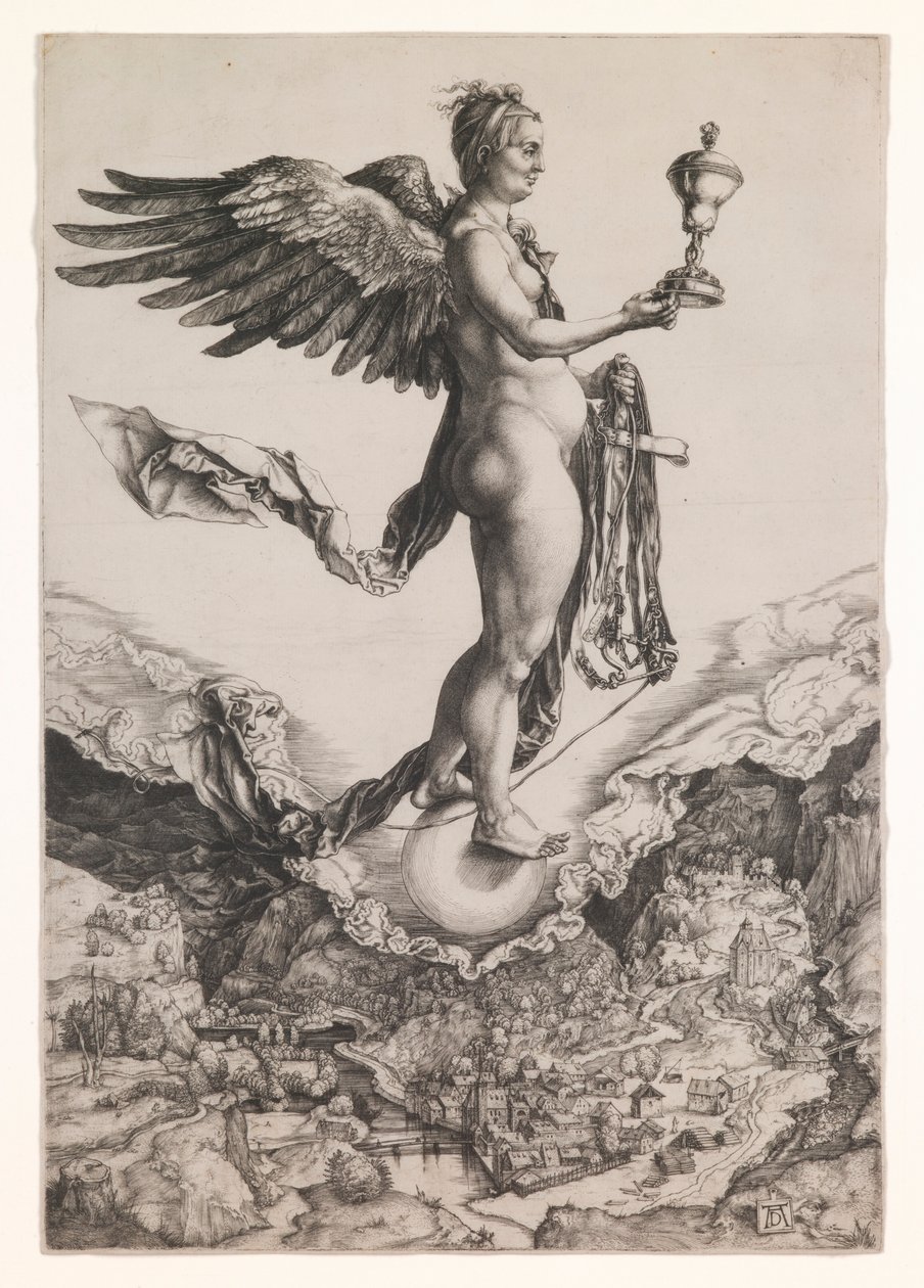 Nemezis autorstwa Albrecht Dürer