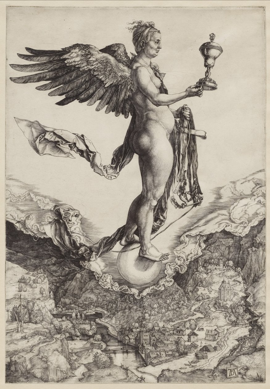 Nemezys autorstwa Albrecht Dürer