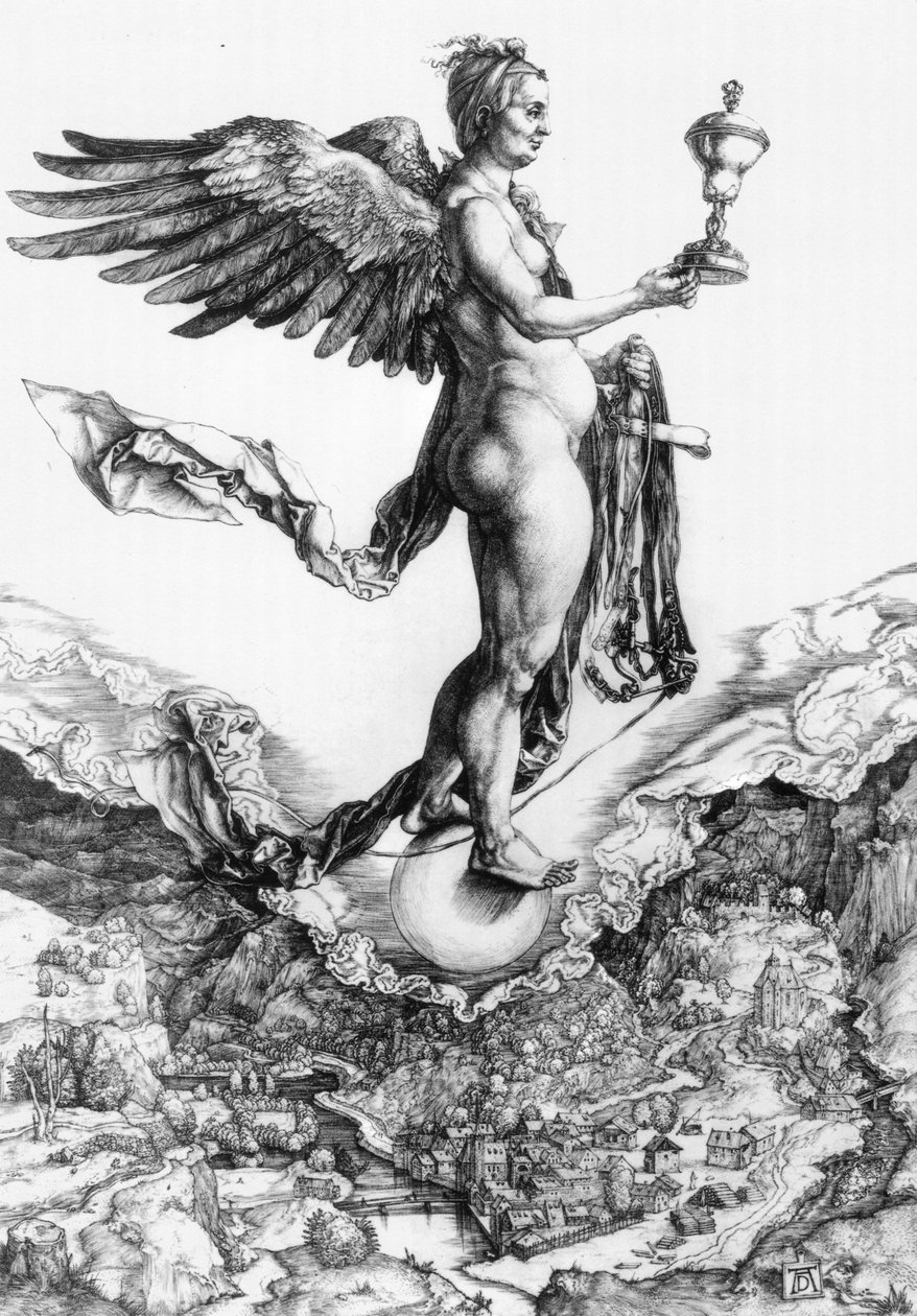 Nemezys autorstwa Albrecht Dürer
