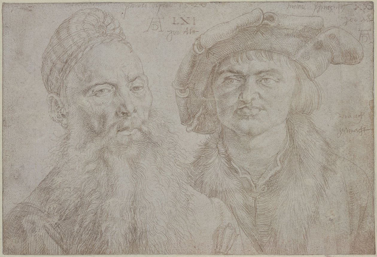 Paul Topler i Martin Pfinzing autorstwa Albrecht Dürer