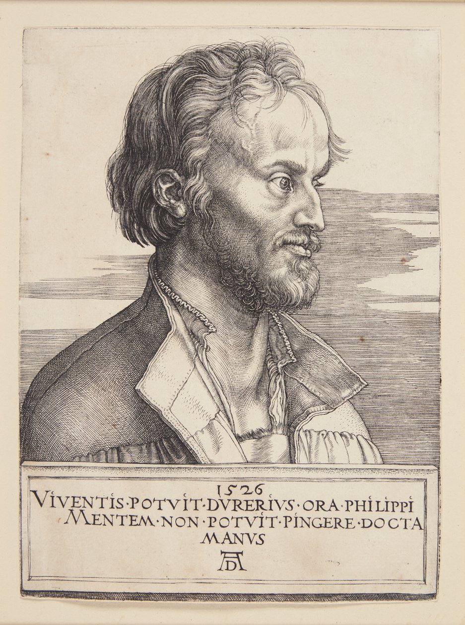 Filip Melanchton autorstwa Albrecht Dürer