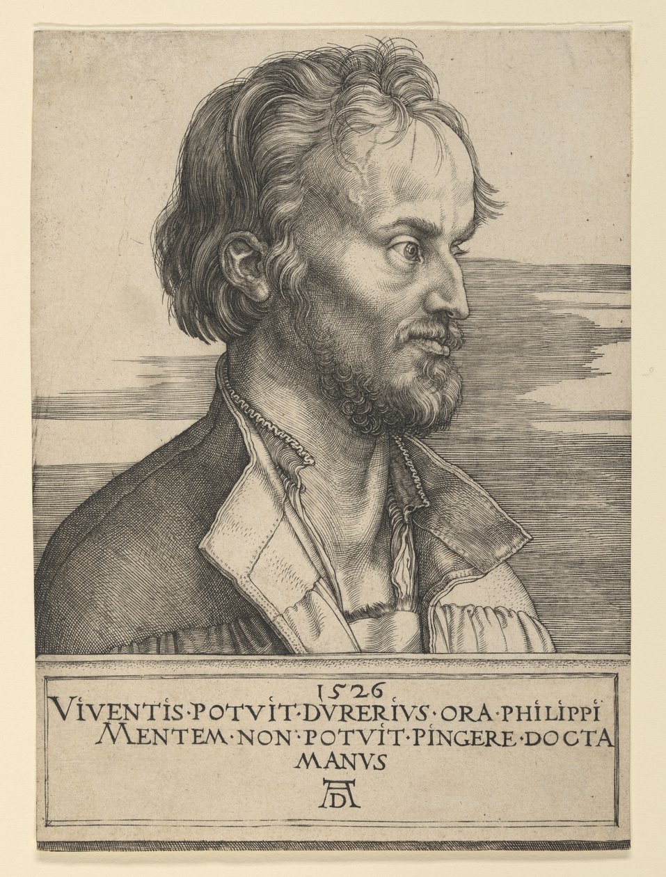 Filip Melanchton autorstwa Albrecht Dürer