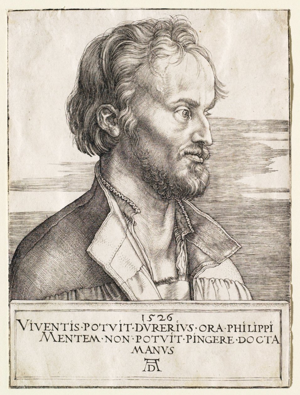 Filip Melanchton autorstwa Albrecht Dürer