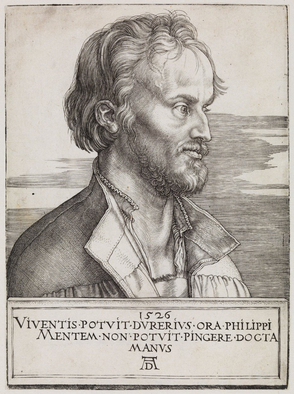 Filip Melanchton autorstwa Albrecht Dürer