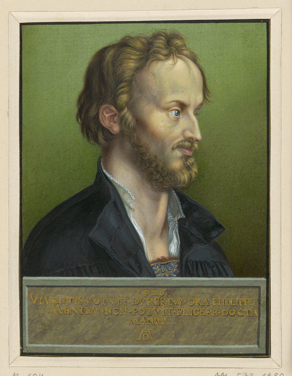 Portret Filipa Melanchthona autorstwa Albrecht Dürer