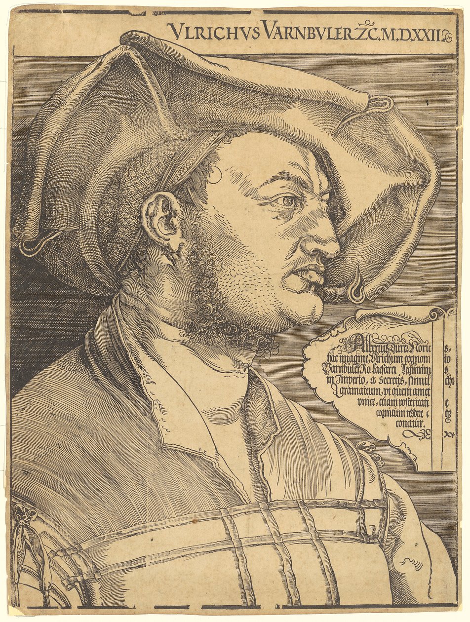Portret Ulricha Varnbülera autorstwa Albrecht Dürer