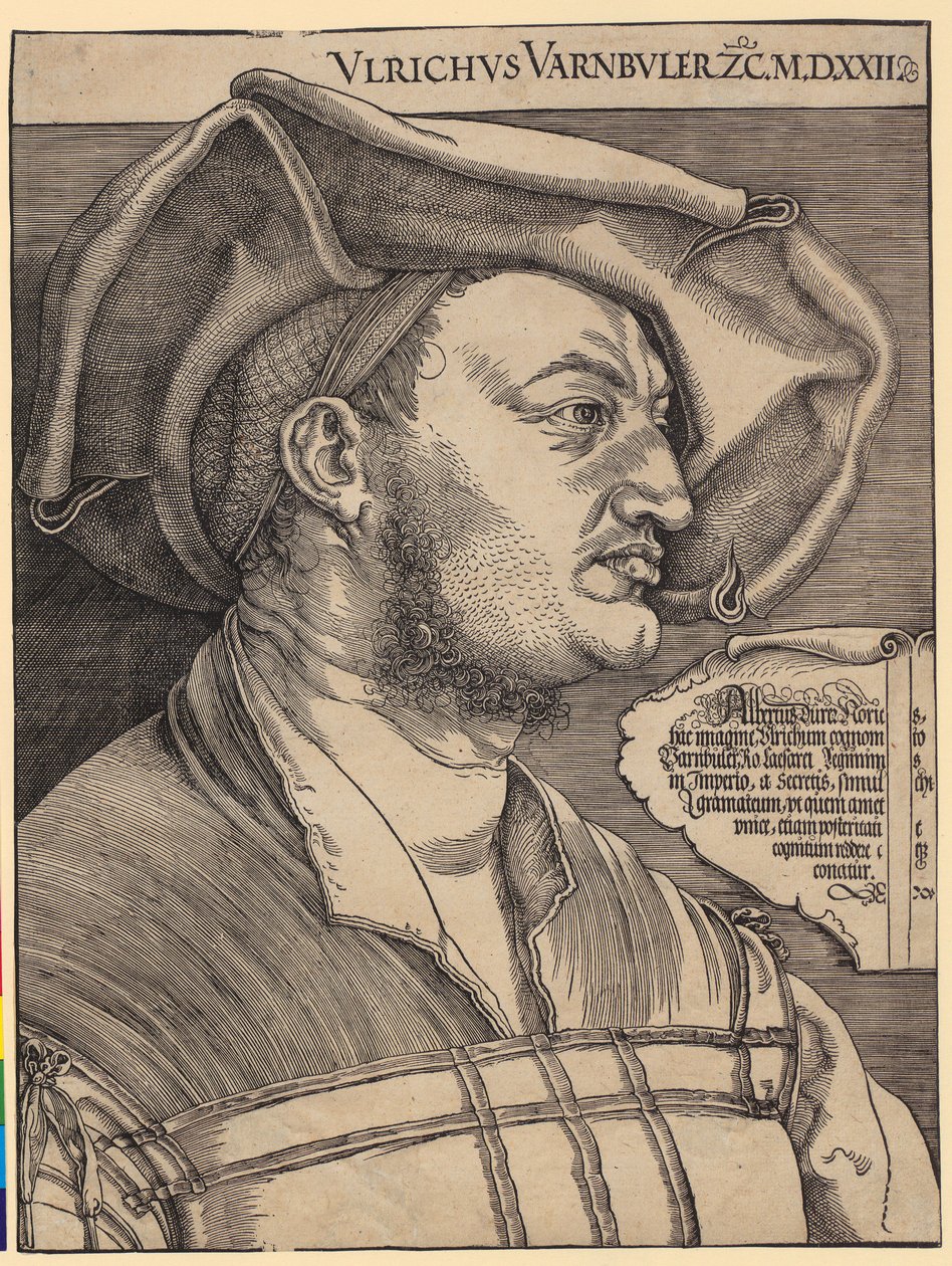 Portret Ulricha Varnbülera autorstwa Albrecht Dürer