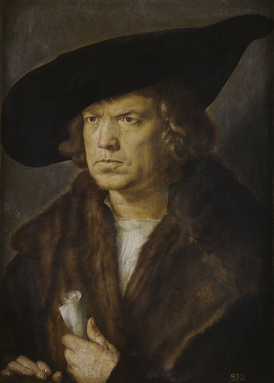 Portret nieznanego mężczyzny autorstwa Albrecht Dürer