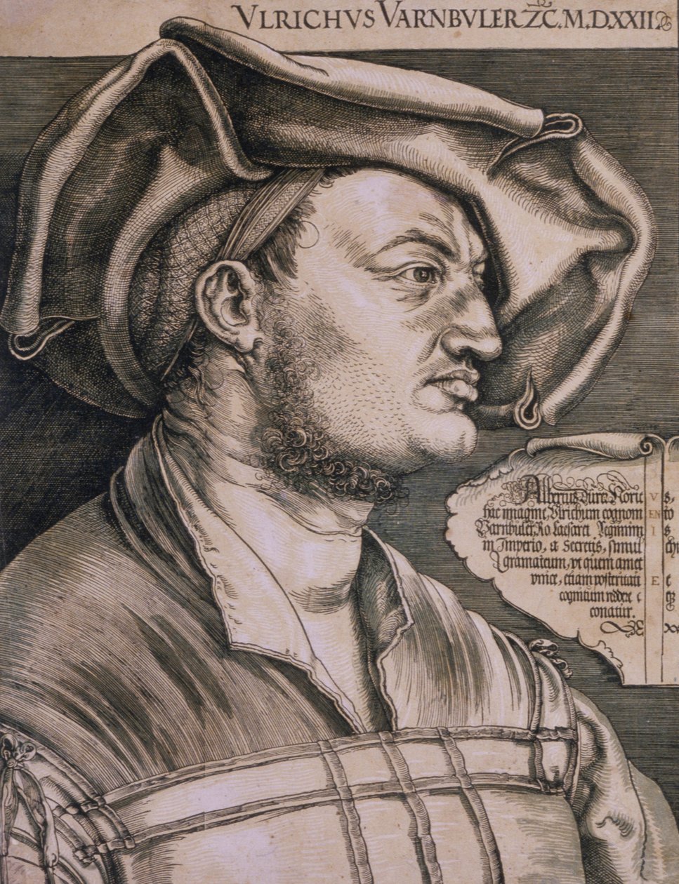 Portret Ulricha Varnbülera autorstwa Albrecht Dürer