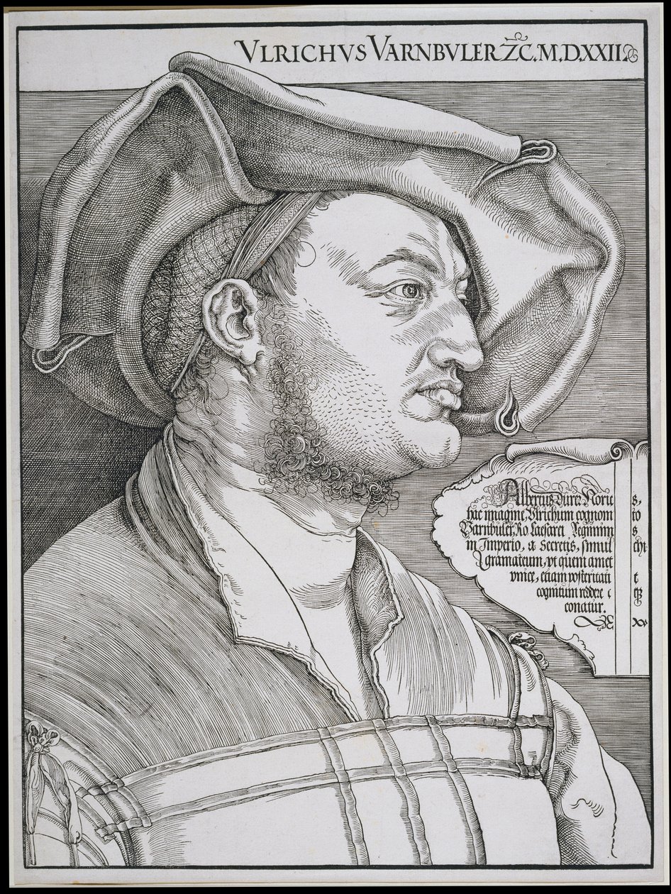 Portret Ulricha Varnbülera autorstwa Albrecht Dürer
